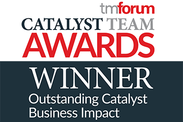TM Forum Catalyst Team Awards Winner badge